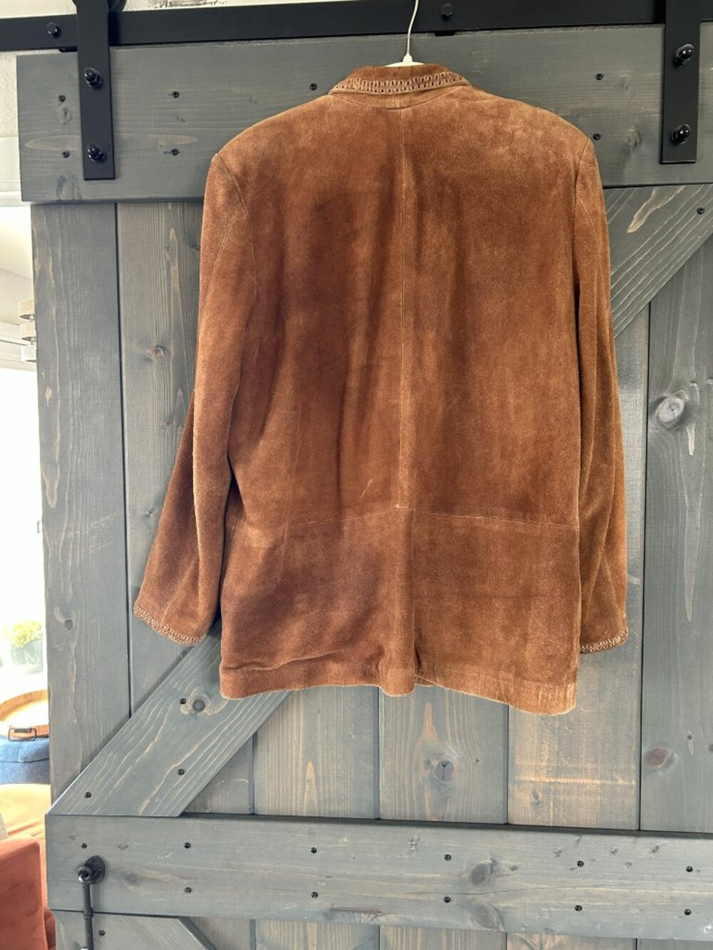 Vintage Alan Michaels Brown Leather Suede women’s Jacket - Picture 2 of 8